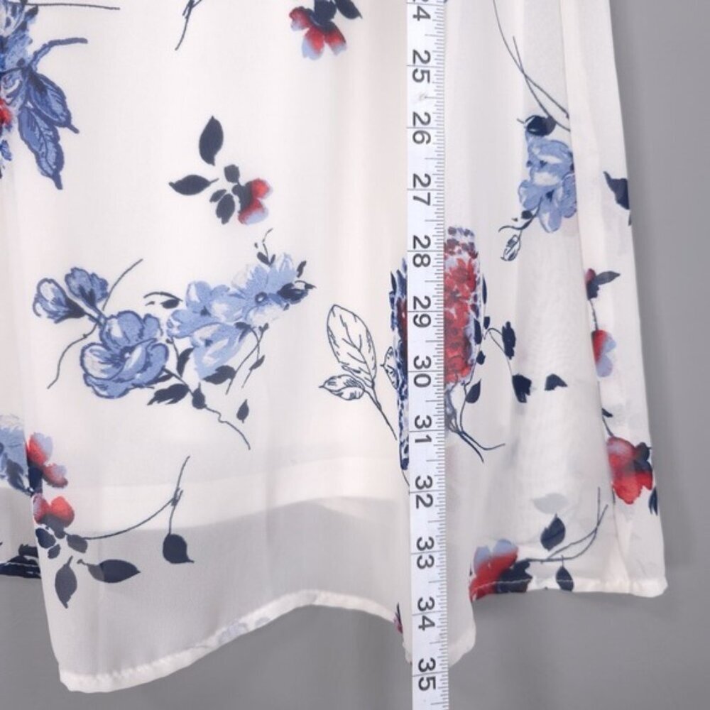 VINTAGE Jody California CALIF Mini Dress MEDIUM Floral‎ Strappy A-Line 13961-03 - Picture 6 of 11